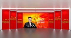 液晶拼接開合門
