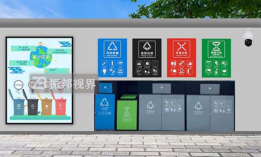 垃圾分類互動系統效果圖展示
