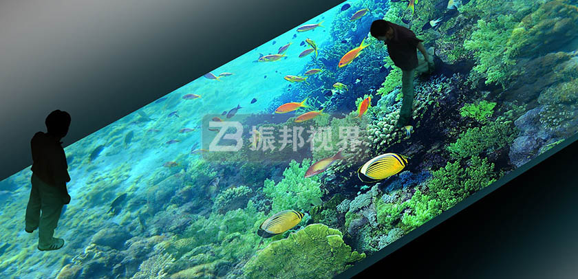 地面互動投影設(shè)計(jì)效果圖