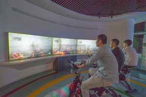 針對不同主題和風格的展廳設計，AR互動單車有哪些創(chuàng)意應用方案？