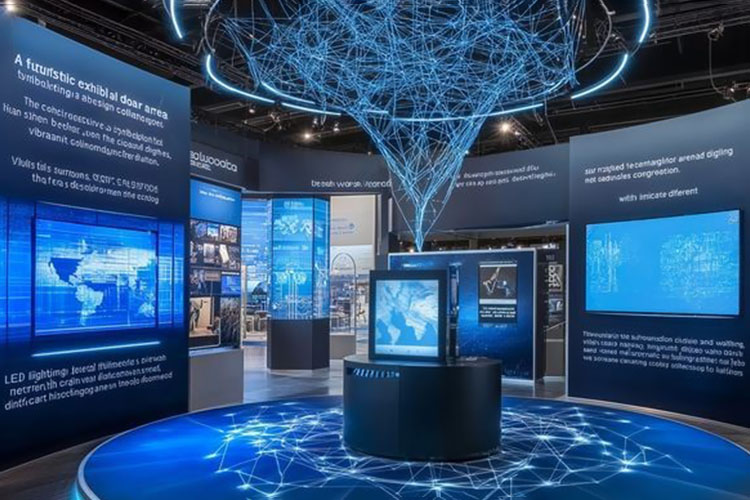 展廳創意數字視覺設計